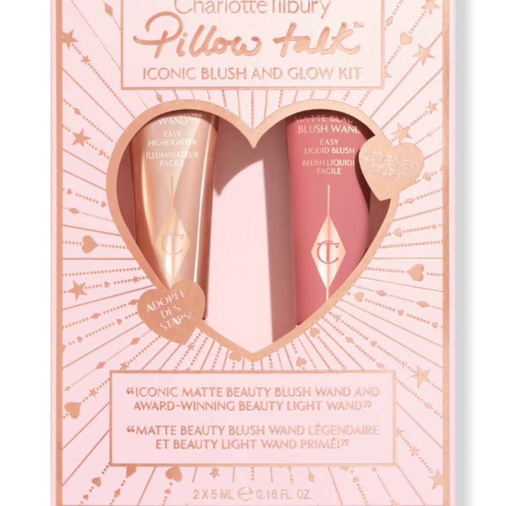 Charlotte Tilbury Pillow Talk Iconic Blush and Glow Kit